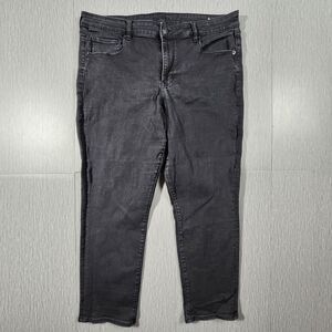 American Eagle Jeans Women's 16 Black Next Level Stretch High-Rise Skinny